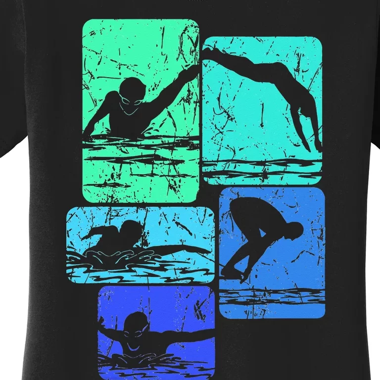 Swimming Swimmers Women's T-Shirt