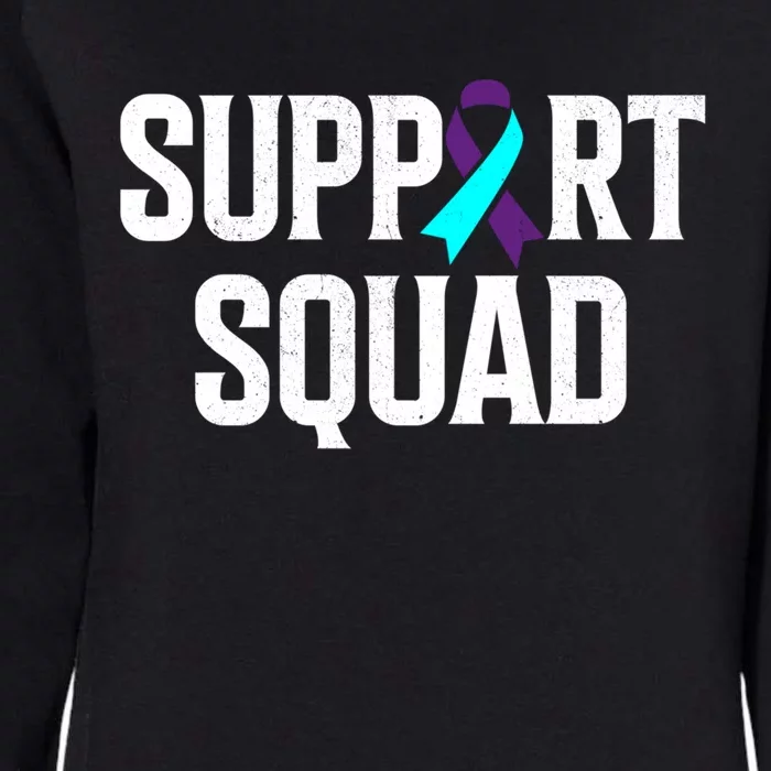 Support Squad Support Suicide Prevention Awareness Gift Womens California Wash Sweatshirt