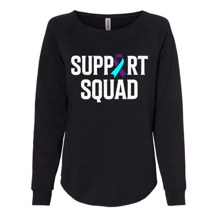 Support Squad Support Suicide Prevention Awareness Gift Womens California Wash Sweatshirt