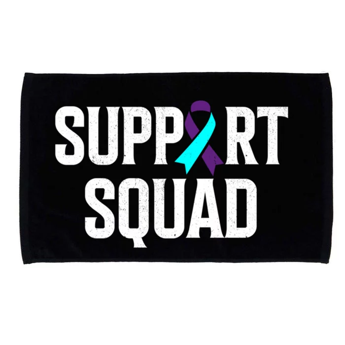 Support Squad Support Suicide Prevention Awareness Gift Microfiber Hand Towel