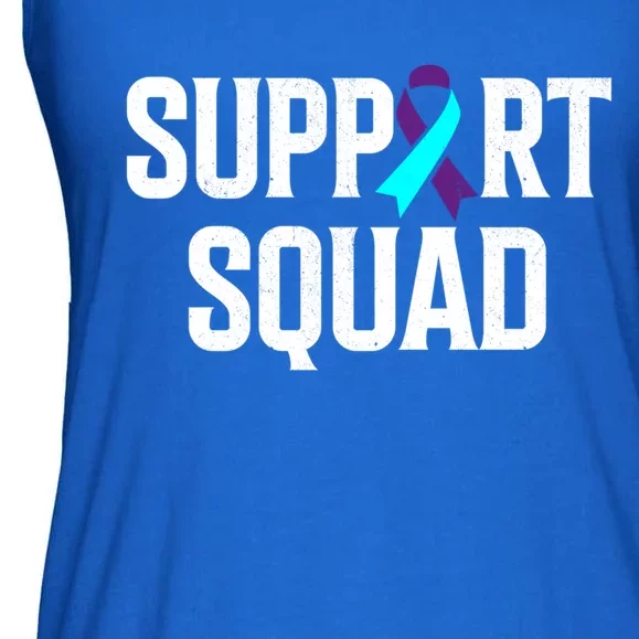 Support Squad Support Suicide Prevention Awareness Gift Ladies Essential Flowy Tank