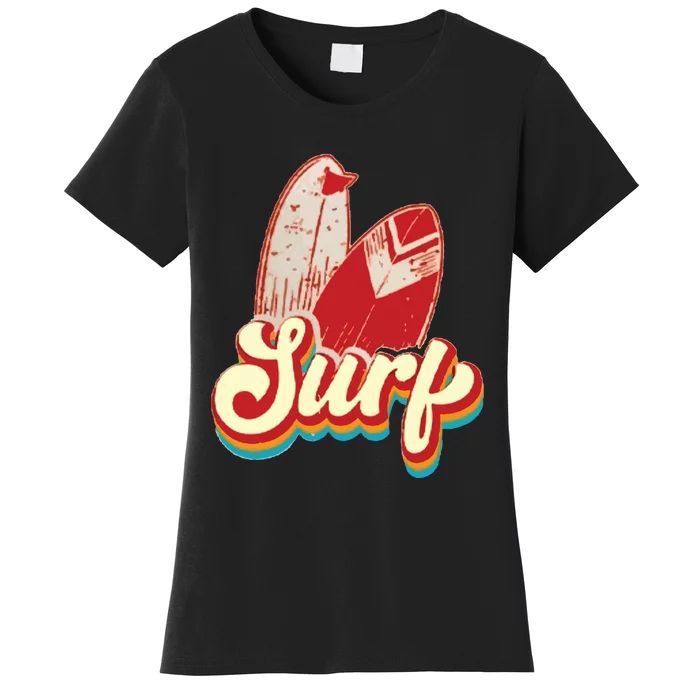 Surfing Surf Surfing Lover Women's T-Shirt