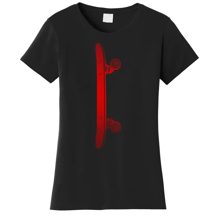 Skateboarding Skateboard Skateboarder Skateboard Gift Women's T-Shirt