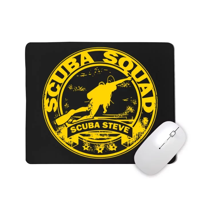 Scuba Steve Scuba Squad Mousepad