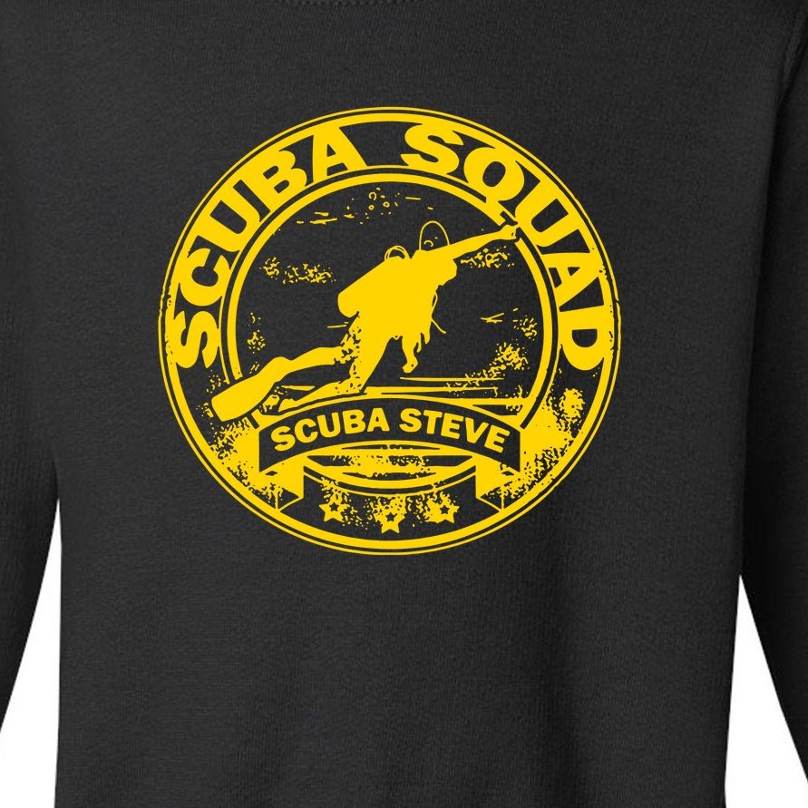Scuba Steve Scuba Squad Toddler Sweatshirt