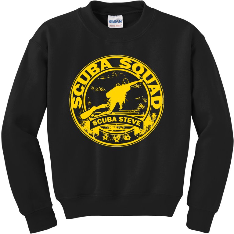 Scuba Steve Scuba Squad Kids Sweatshirt