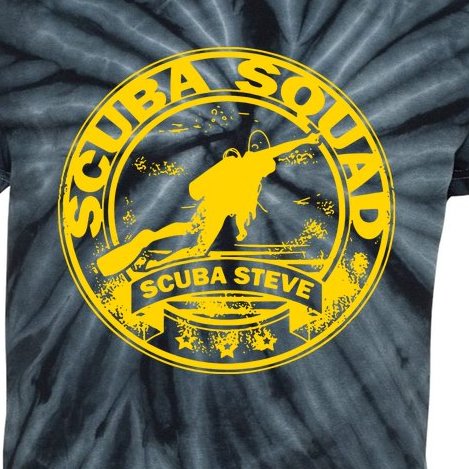 Scuba Steve Scuba Squad Kids Tie-Dye T-Shirt