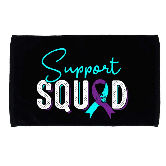 Support Squad Support Suicide Prevention Awareness Gift Microfiber Hand Towel