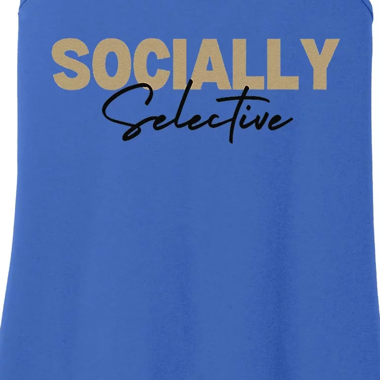 Socially Selective Ladies Essential Tank