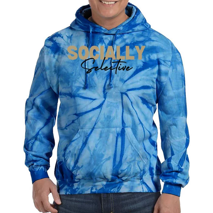 Socially Selective Tie Dye Hoodie