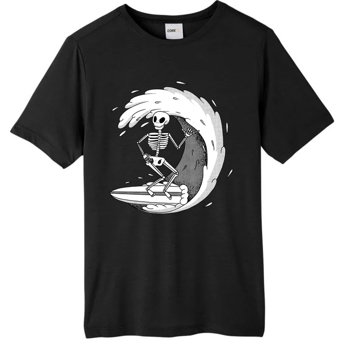 Surfing Skeleton ChromaSoft Performance T-Shirt