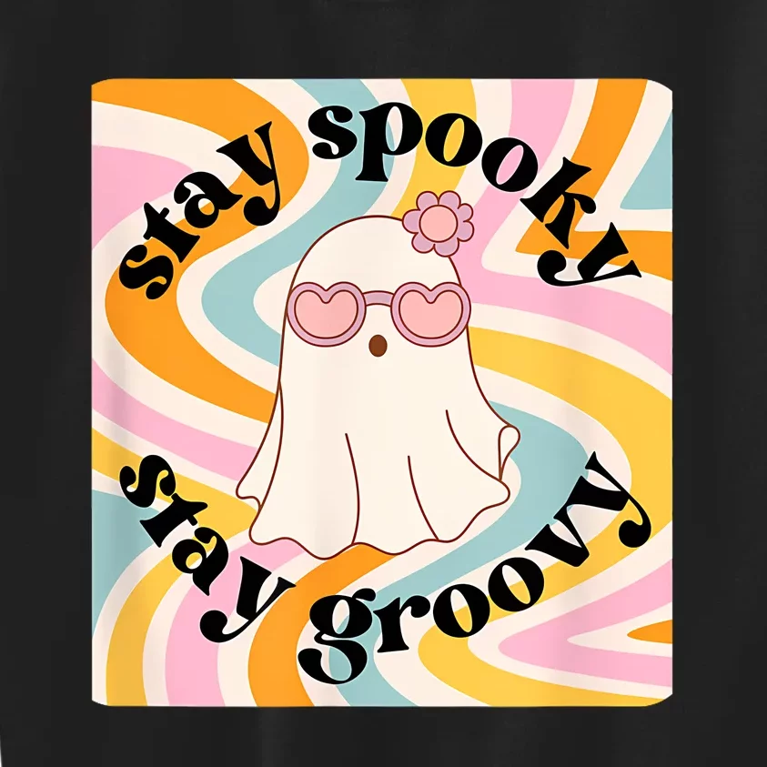 Stay Spooky Stay Groovy Halloween Kids Sweatshirt