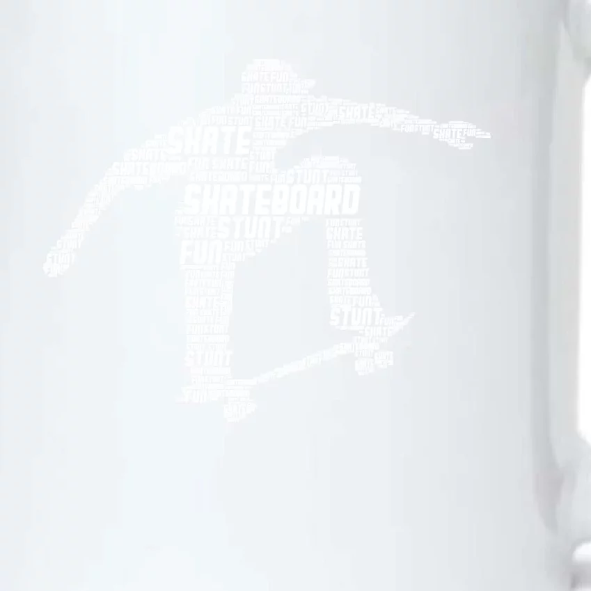 Skateboard Skateboarder Skater Meaningful Gift Black Color Changing Mug