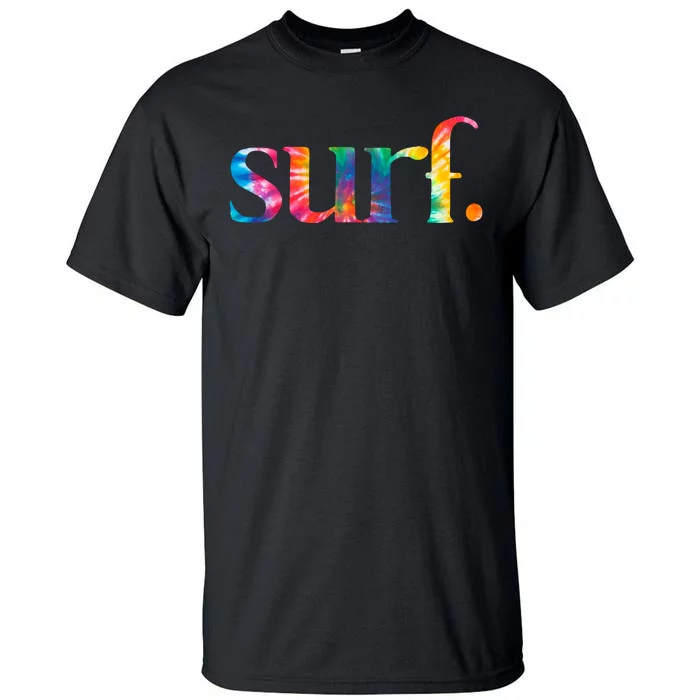 Surf Summer Surfing Rainbow Tall T-Shirt