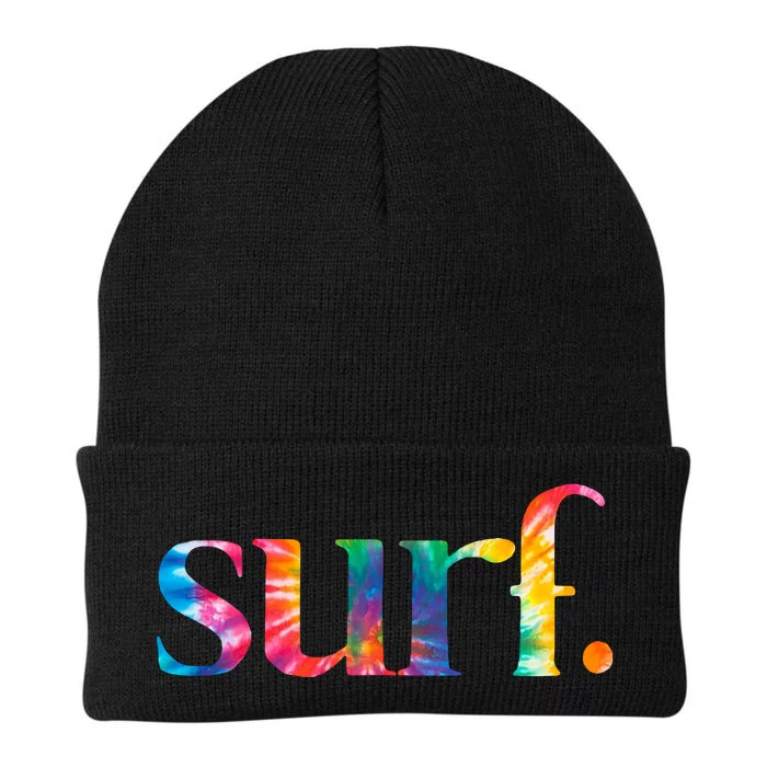 Surf Summer Surfing Rainbow Knit Cap Winter Beanie