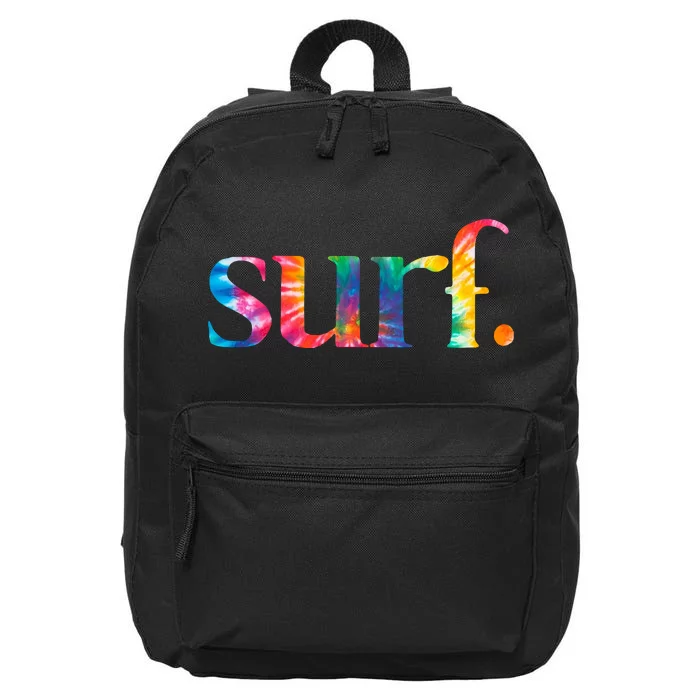 Surf Summer Surfing Rainbow 16 in Basic Backpack