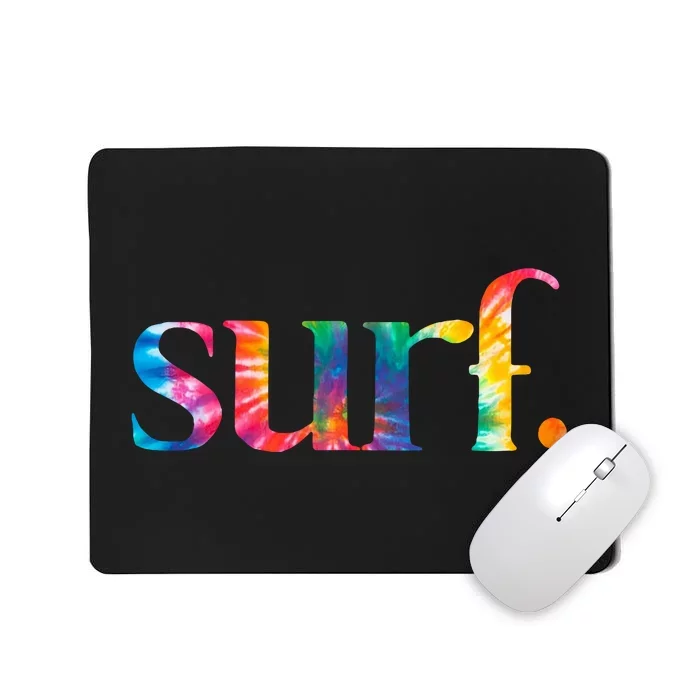 Surf Summer Surfing Rainbow Mousepad