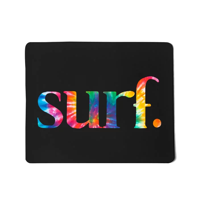 Surf Summer Surfing Rainbow Mousepad