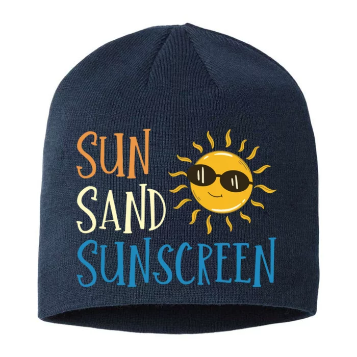 Sun Sand Sunscreen 8 1/2in Sustainable Knit Beanie