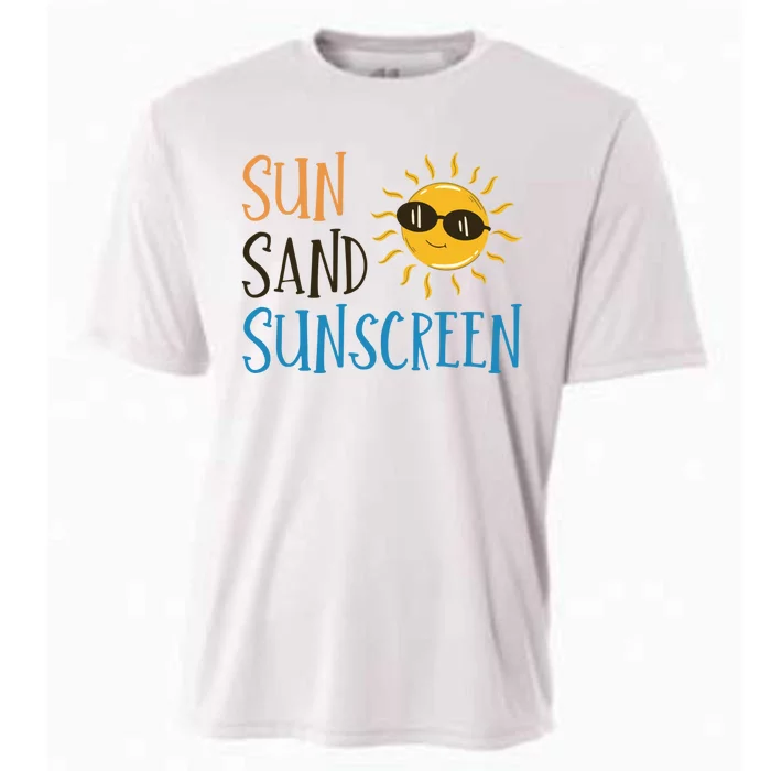 Sun Sand Sunscreen Cooling Performance Crew T-Shirt