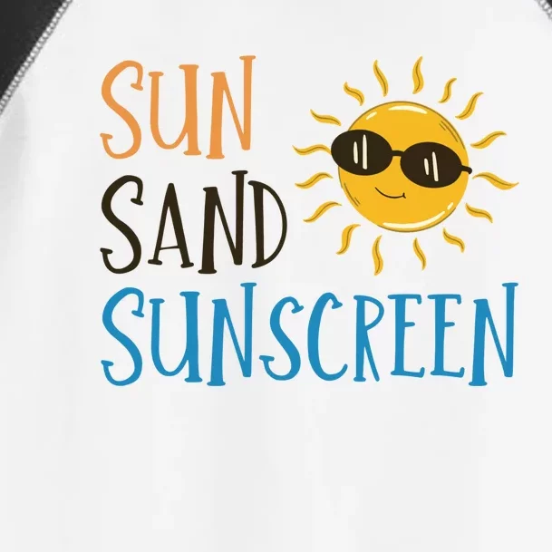 Sun Sand Sunscreen Toddler Fine Jersey T-Shirt