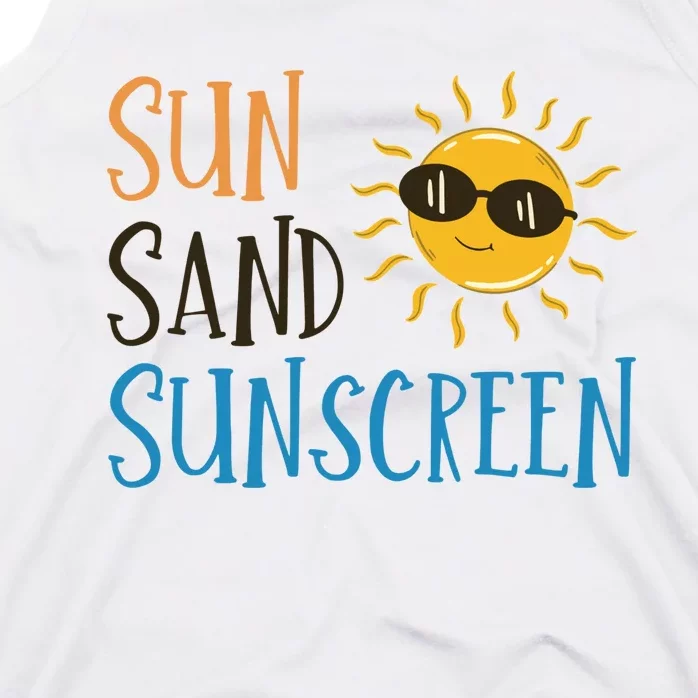 Sun Sand Sunscreen Tank Top