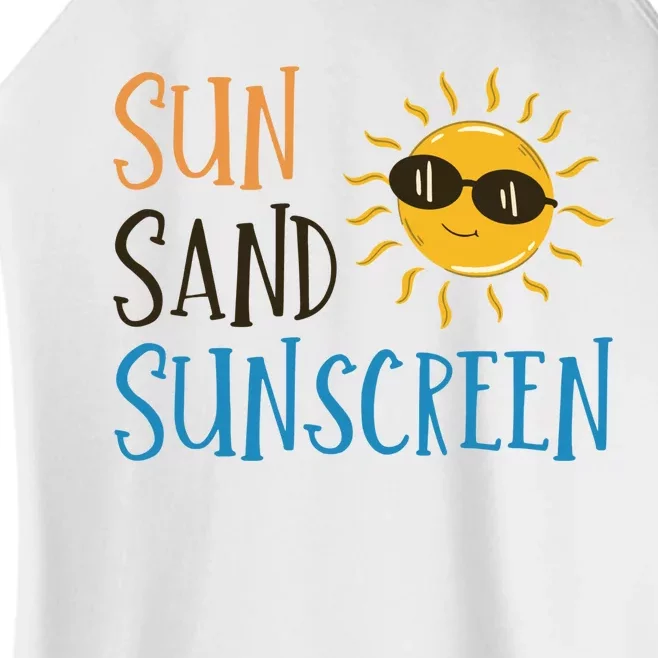 Sun Sand Sunscreen Women’s Perfect Tri Rocker Tank