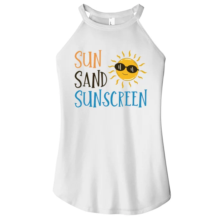 Sun Sand Sunscreen Women’s Perfect Tri Rocker Tank