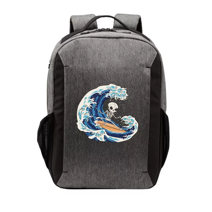 Skeleton Surfing Summer Surfer Vector Backpack