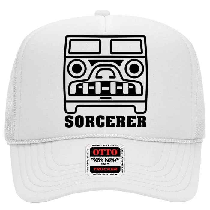 Steven Spielberg Sorcerer High Crown Mesh Trucker Hat