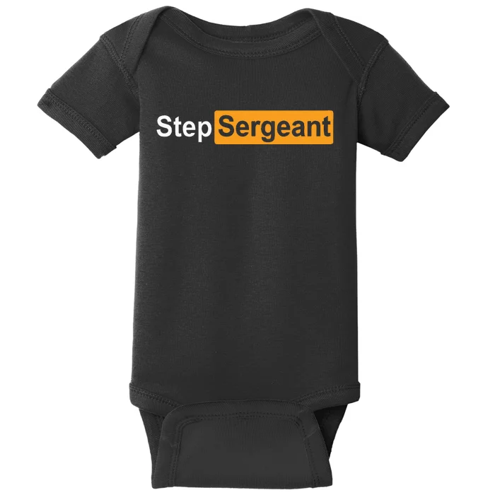 Step Sergeant Baby Bodysuit