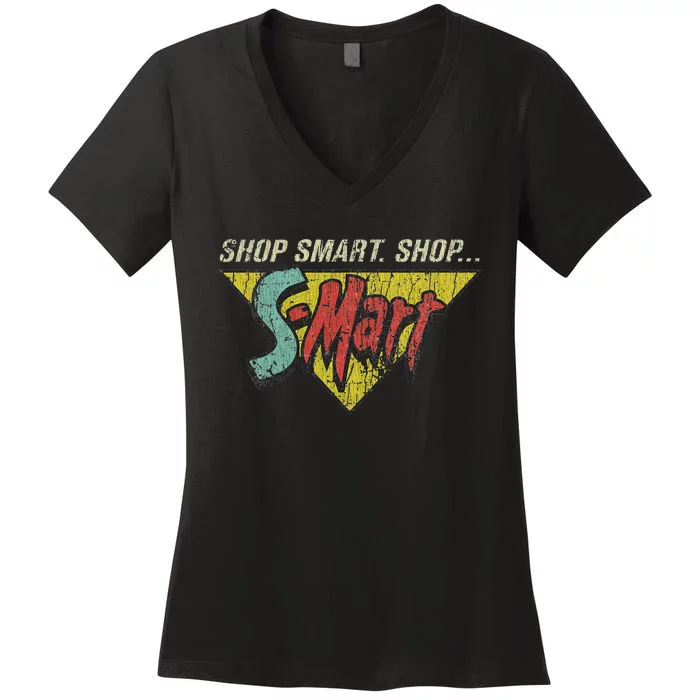 Shop Smart Shop Smart Distessed Lover Women's V-Neck T-Shirt