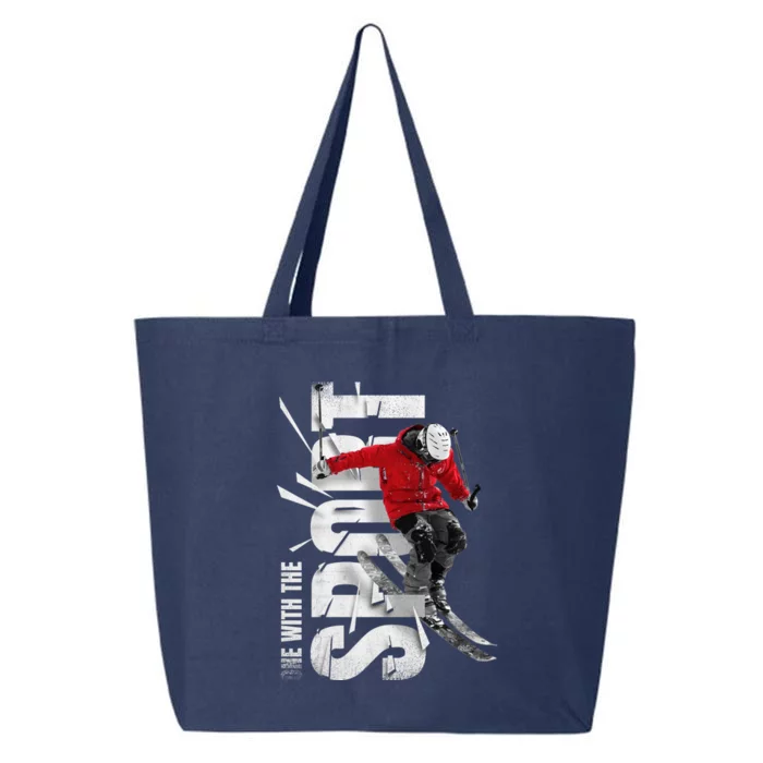 Snow Skiing 25L Jumbo Tote