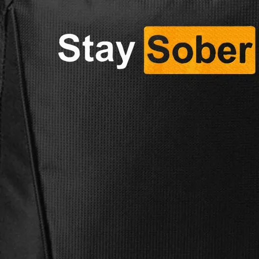 Stay Sober City Backpack