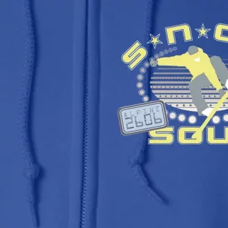 Snow Soul Skiing Ski Gift Great Gift Full Zip Hoodie