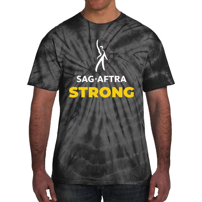 Sagaftra Strike Strong Tie-Dye T-Shirt