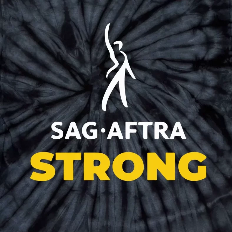 Sagaftra Strike Strong Tie-Dye T-Shirt