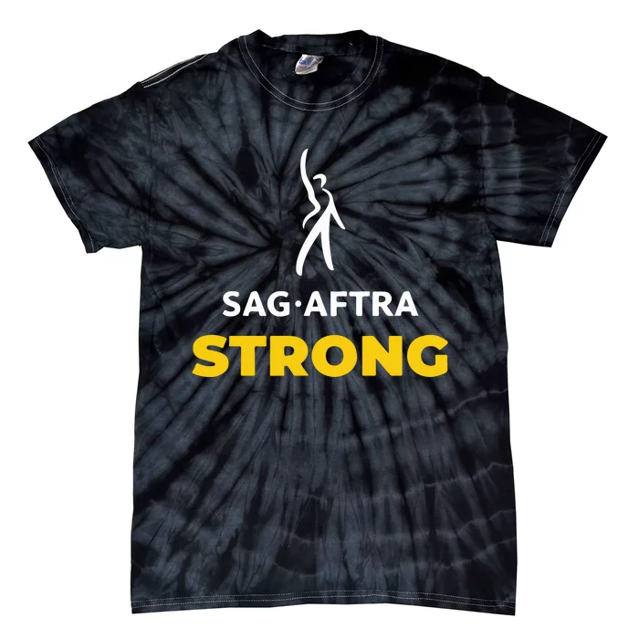 Sagaftra Strike Strong Tie-Dye T-Shirt