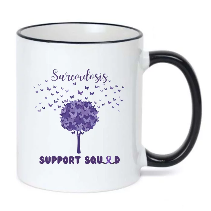 Sarcoidosis Support Squad Black Color Changing Mug