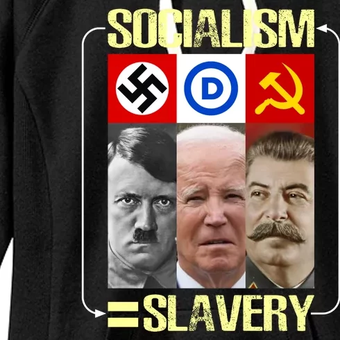 Socialism = Slavery Women's Fleece Hoodie