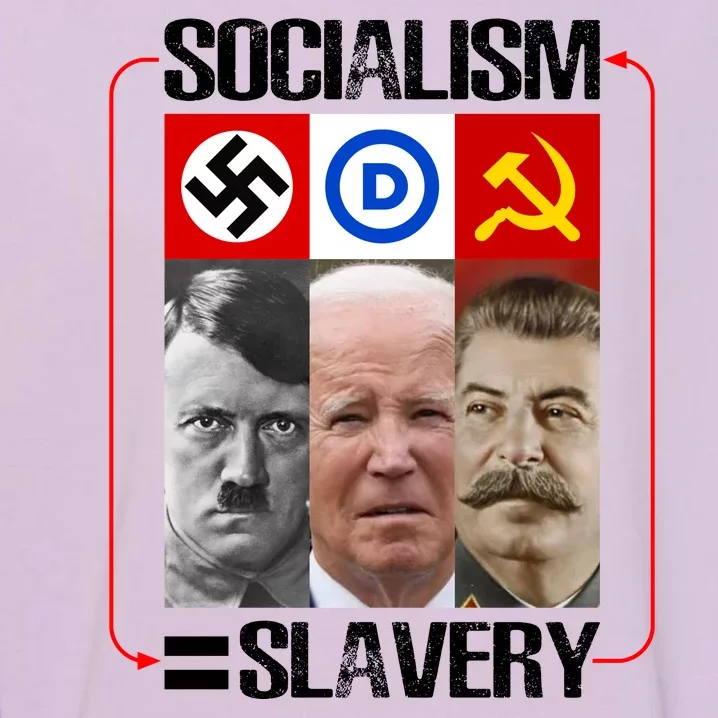 Socialism = Slavery Garment-Dyed Sweatshirt