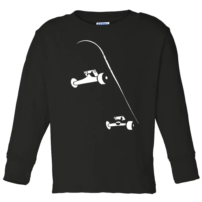 Skateboarder Skateboarding Skateboard Toddler Long Sleeve Shirt