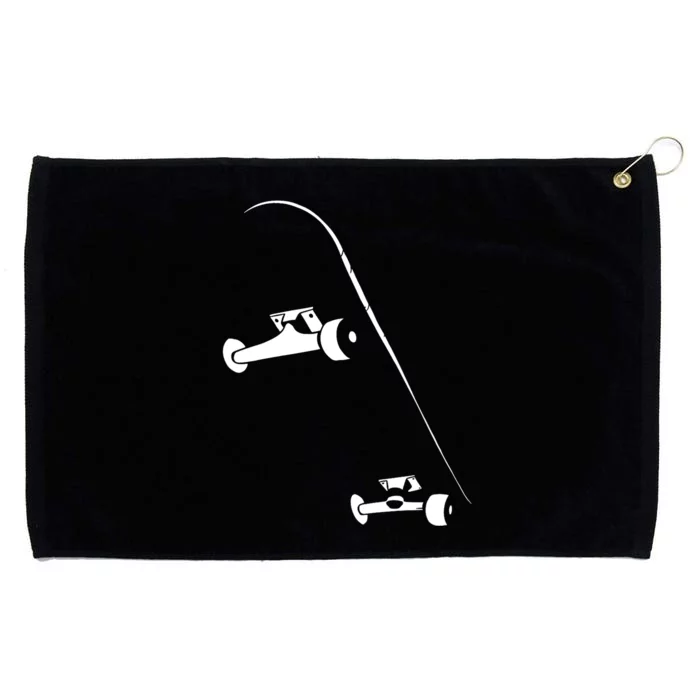 Skateboarder Skateboarding Skateboard Grommeted Golf Towel