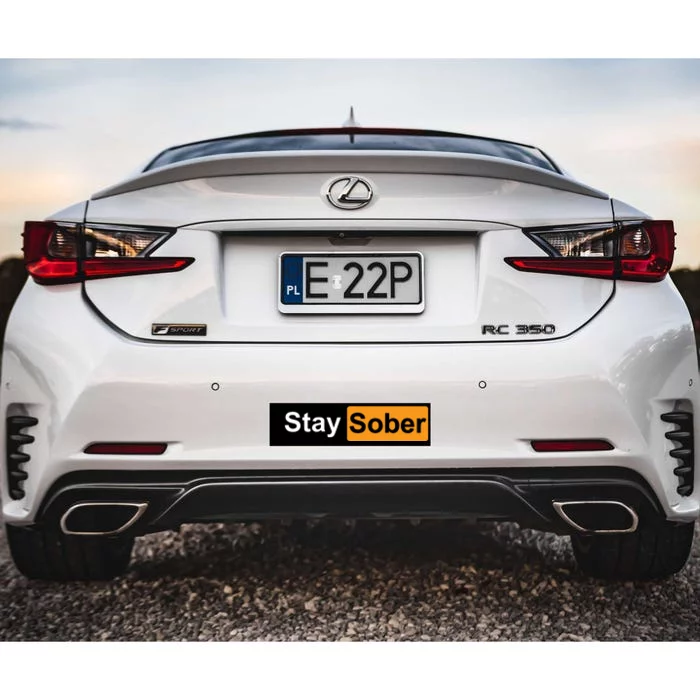 Stay Sober Bumper Sticker