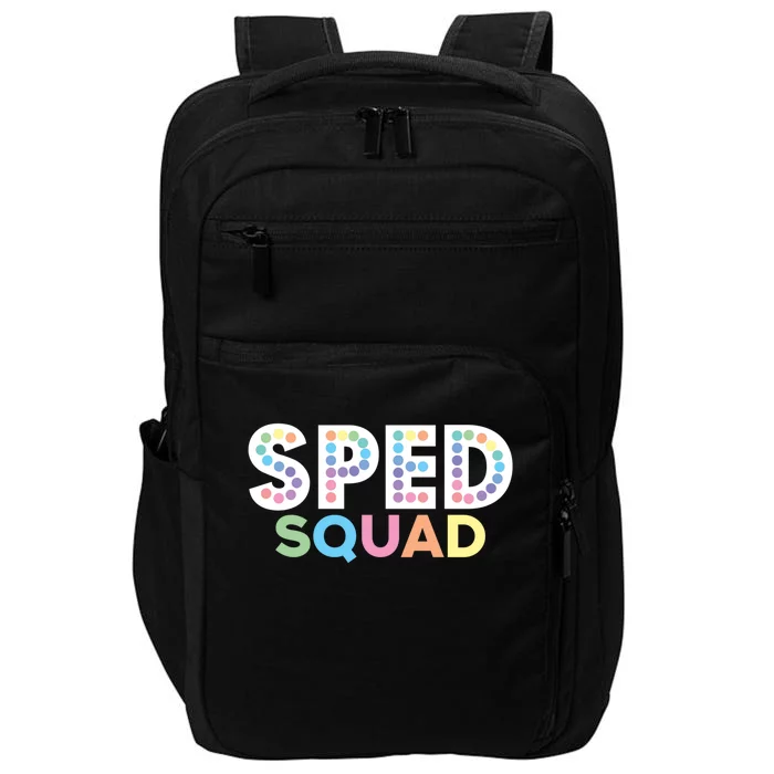 Sped Squad Special Education Teacher Meaningful Gift Impact Tech Backpack