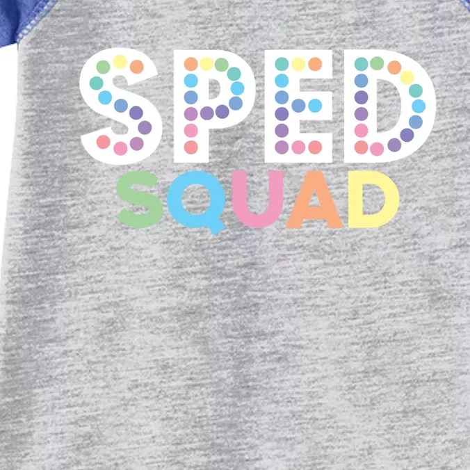 Sped Squad Special Education Teacher Meaningful Gift Infant Baby Jersey Bodysuit