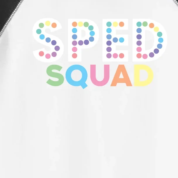 Sped Squad Special Education Teacher Meaningful Gift Toddler Fine Jersey T-Shirt