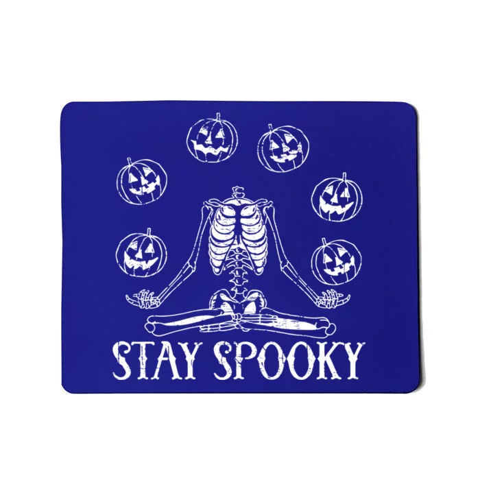 Stay Spooky Skeleton Meaningful Gift Trick Treat Halloween Skull Hand Funny Gift Mousepad