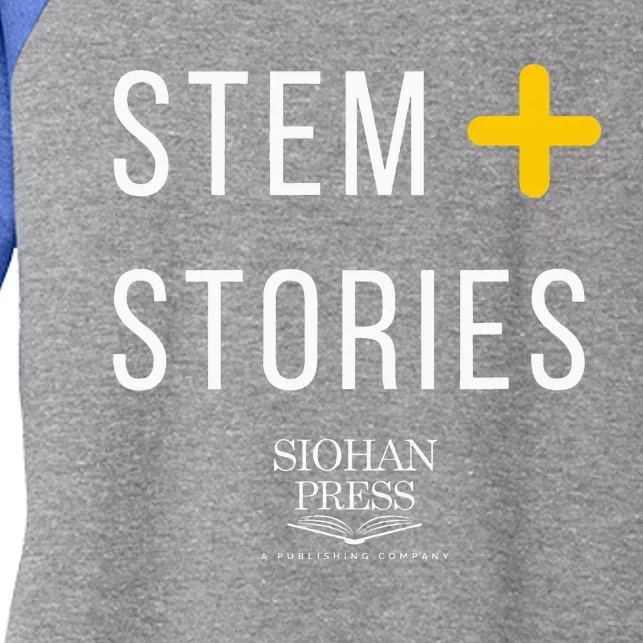 Stem + Stories Women's Tri-Blend 3/4-Sleeve Raglan Shirt