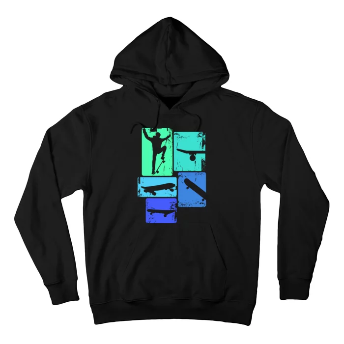 Skater Skateboarder Skateboard Gift Hoodie